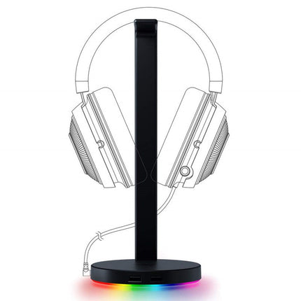 Razer Base Station V2 Chroma Gaming Headset Stand USB Hub