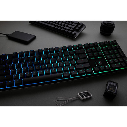 Ducky One 3 Hot-Swap Wired RGB Mechanical Gaming Keyboard Blue Switch (Arabic Layout) - Classic Black