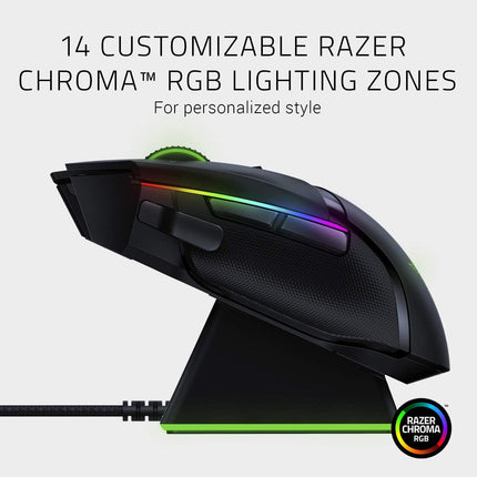 Razer Basilisk Ultimate Hyperspeed Wireless Gaming Mouse (Without Docking Charger