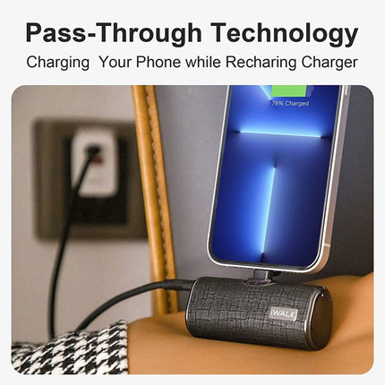 iWalk Link Me Plus Leather Coated Pocket Battery 4500mAh for iPhone