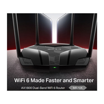 Mercusys AX1800 Dual Band Wi-Fi 6 (802.11ax) Router