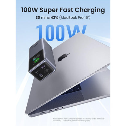 Ugreen Nexode 20000mAh 130W Fast Charging Power Bank - Black