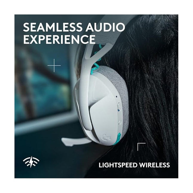 Logitech G321 LIGHTSPEED Wireless Bluetooth Gaming Headset, Dynamic Comfort and Fit