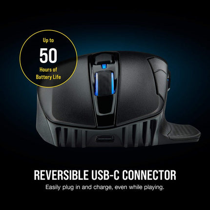 Corsair DARK CORE RGB PRO Wireless Gaming Mouse (EU) - Black