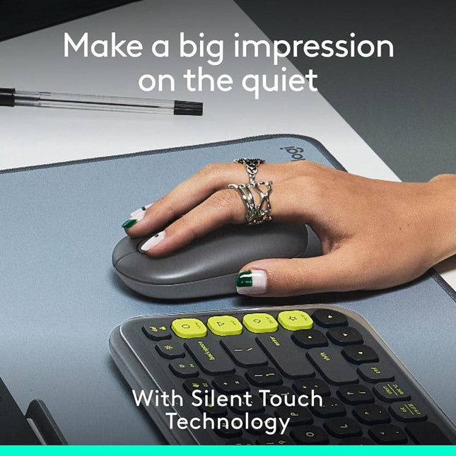 Logitech POP Mouse with Emoji - Graphite