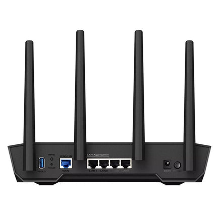 Asus TUF Gaming AX4200 Dual Band WiFi 6 Gaming Router with Mobile Game Mode, 3 steps port forwarding, 2.5Gbps port, AiMesh for mesh WiFi, AiProtection Pro network security