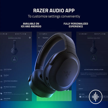 Razer Barracuda X Wireless Multi-platform Gaming and Mobile Headset - Black