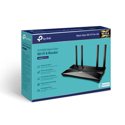 TP-Link Archer AX10 AC1500 WIFI 6 Router, Next-Gen 1.5 Gbps Speed