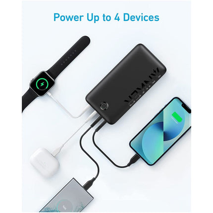 Anker Portable Charger, 347 Power Bank (PowerCore 40K), 40,000mAh 30 W Power Bank with USB-C High-Speed Charging