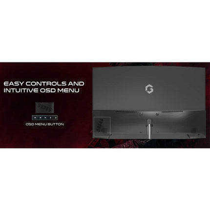 GAMEON GOC24F120VA 24" FHD, 120 Hz, MPRT 1 ms, HDMI 2.1, VA Panel Curved Gaming Monitor