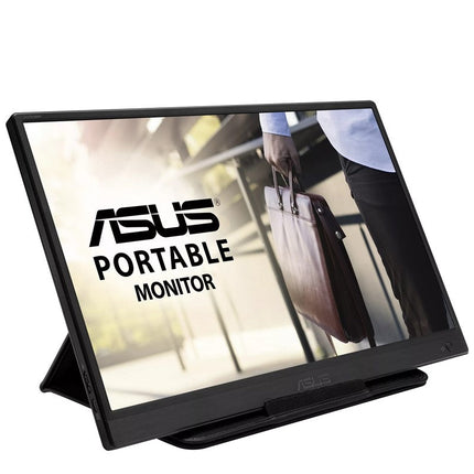 Asus ZenScreen MB165B 15.6" HD(1366x768) TN Portable USB Monitor Narrow Bezel, USB-powered, Anti-glare surface - Black
