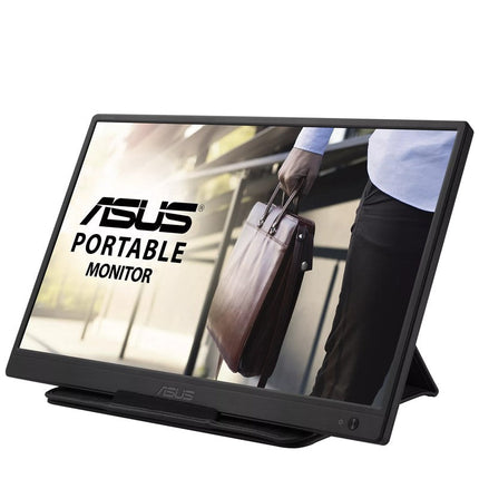 Asus ZenScreen MB165B 15.6" HD(1366x768) TN Portable USB Monitor Narrow Bezel, USB-powered, Anti-glare surface - Black