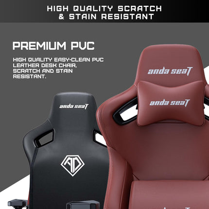 Andaseat Kaiser Frontier Gaming Chair XL - Maroon