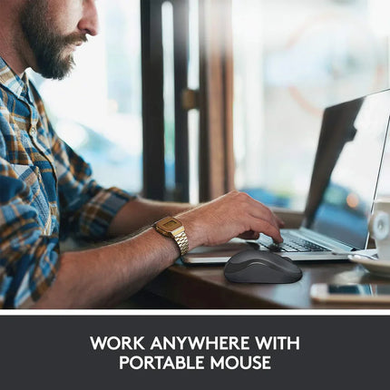 Logitech M221 Mouse Ambidextrous RF Wireless Optical 1000 DPI