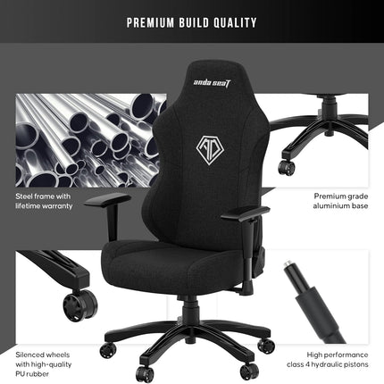 Andaseat Phantom 3 XL Gaming Chair, Fabric