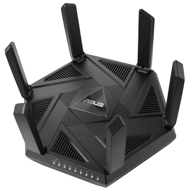 Asus RT-AXE7800 Tri-Band Wi-Fi 6E (802.11ax) Gaming Router - Black