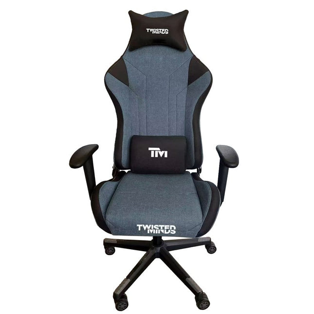 Twisted Minds Pro Fabric Gaming Chair - Blue/Black