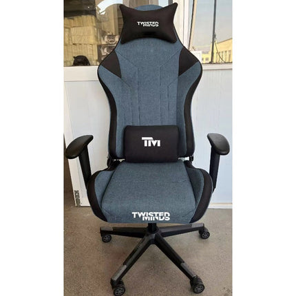 Twisted Minds Pro Fabric Gaming Chair - Blue/Black
