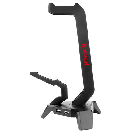Redragon Scepter Elite HA311 Gaming Headphone Stand with RGB Backlight & USB HUB - Black - Without Box