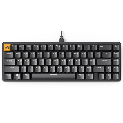 Glorious GMMK2 65% Pre-Built ANSI Wired RGB Mechanical Gaming Keyboard (Arabic Layout)