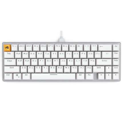 Glorious GMMK2 65% Pre-Built ANSI Wired RGB Mechanical Gaming Keyboard (Arabic Layout)