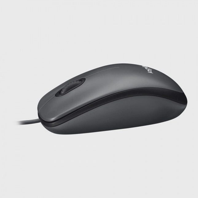 Logitech M100 Corded Mouse – Wired USB Mouse - Black / Logitech