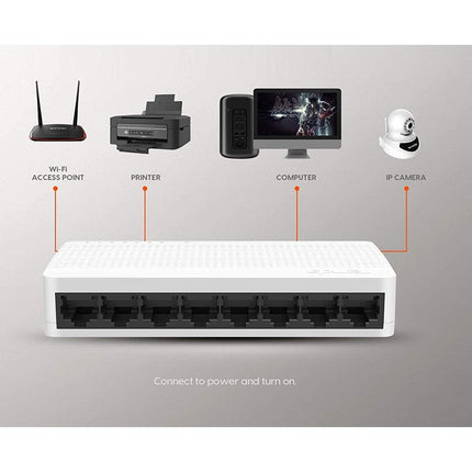 Tenda 8-port Ethernet Switch