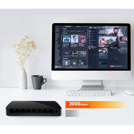 Tenda 8-Port Gigabit Desktop Switch