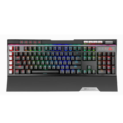 MARVO KG965G Bigbang P1 (Blue Switch) Full Size RGB Mechanical Gaming Keyboard With Wrist Support - Black