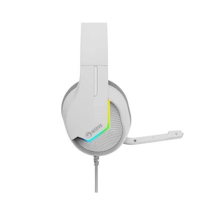MARVO H8618 WH Wired RGB Gaming Headset - White