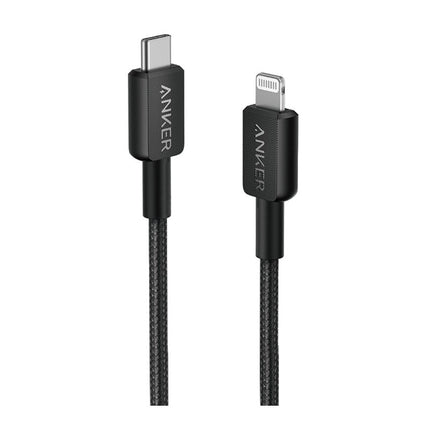 Anker 322 USB-C to Lightning Cable Braided, Black