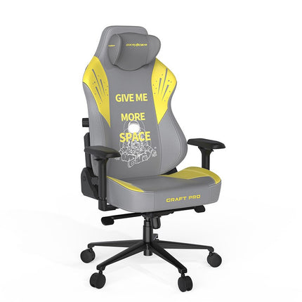 DXRacer Craft Pro Astronaut Gaming Chair - Grey/Yellow