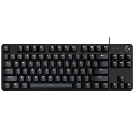 Logitech G413 TKL SE Mechanical Gaming Keyboard, PBT Keycaps, Tactile (Arabic Layout) - Black