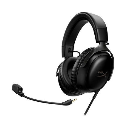HyperX Cloud III DTS Headphone:X Spatial Audio Wired Gaming Headset for PC, PS5, PS4, Xbox One, Switch - Black