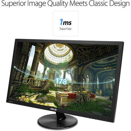 Asus VP228HE 21.5" FHD TN, 60Hz, 1ms, Low Blue Light, Flicker Free Gaming Monitor