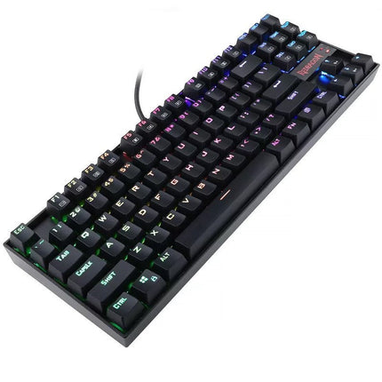 Redragon KUMARA K552 RGB-1 TKL Tenkeyless Wired Mechanical Gaming Keyboard (Arabic Layout) - Black