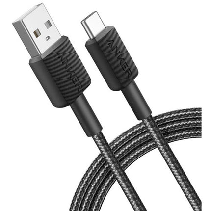 Anker 322 USB-A to USB-C Cable Braided - Black