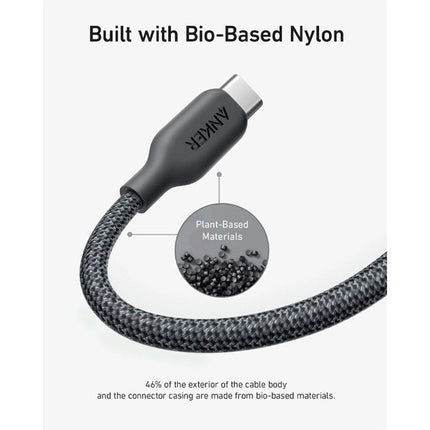 Anker 542 USB-C to Lightning Cable (Bio-Nylon) - Black
