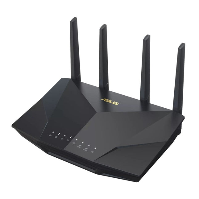 Asus AX5400 Dual Band WiFi 6 (802.11ax) Extendable Router, Included built-in VPN, AiProtection Pro Network Security, Parental Control, Instant Guard, AiMesh-Compatible