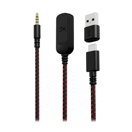 HyperX Cloud III DTS Headphone:X Spatial Audio Wired Gaming Headset for PC, PS5, PS4, Xbox One, Switch - Black/Red