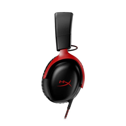 HyperX Cloud III DTS Headphone:X Spatial Audio Wired Gaming Headset for PC, PS5, PS4, Xbox One, Switch - Black/Red