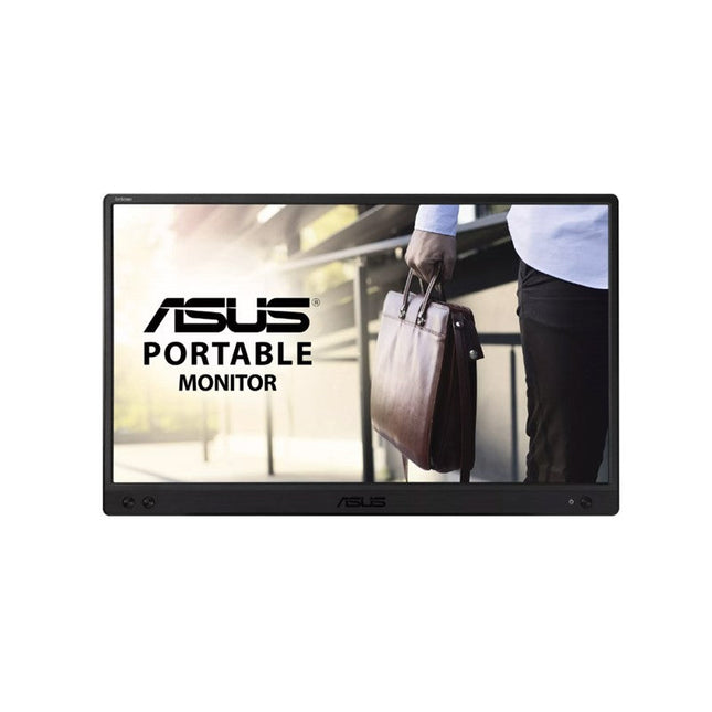 Asus ZenScreen MB166C Portable USB Monitor - 16" (15.6" viewable), Full HD, IPS, 5 ms, USB Type-C, Flicker Free, Blue Light Filter, Anti-Glare Surface