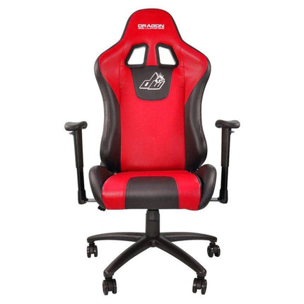 Dragon War GC-004 Ergonomic Racing Chair, 2D Armrest Red/Black