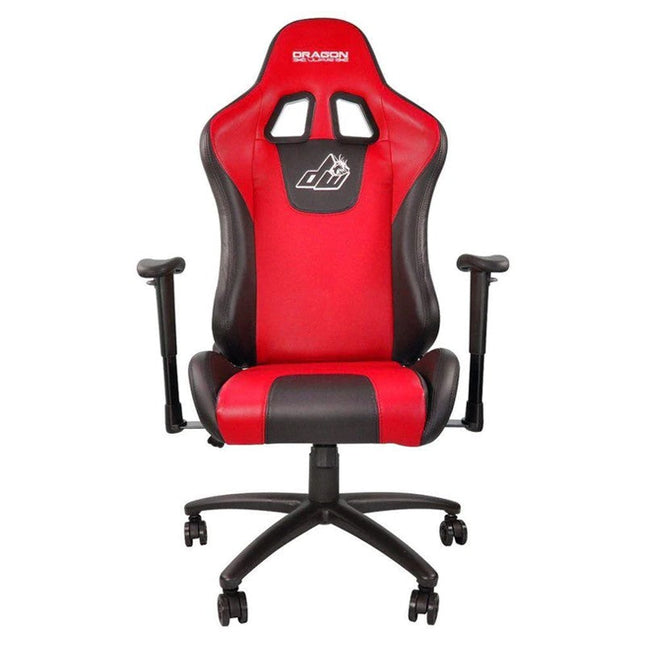 Dragon War GC-004 Ergonomic Racing Chair, 2D Armrest Red/Black