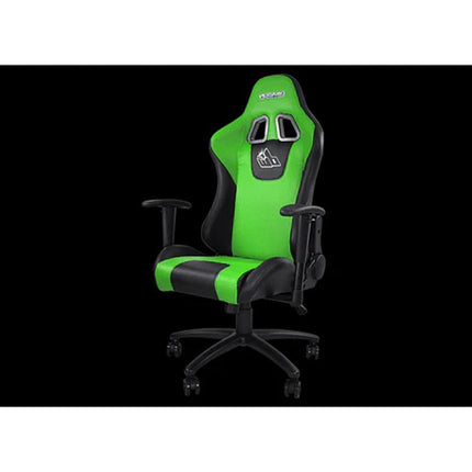 Dragon War GC-004 Ergonomic Racing Chair, 2D Armrest Green/Black