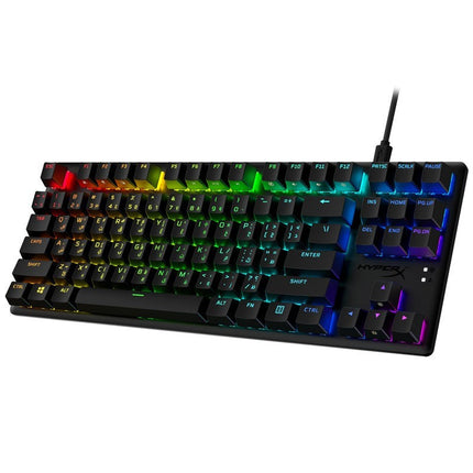 HyperX Alloy Origins Core PBT RGB Wired Mechanical Gaming Keyboard (Linear Red Switch) - Black