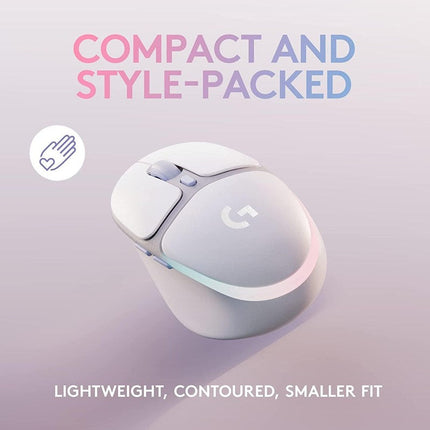 Logitech G705 LIGHTSPEED Wireless RGB Gaming Mouse - White