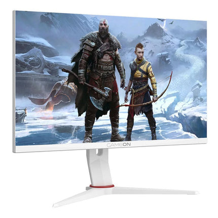 GAMEON GOA24FHD180IPS Artic Pro Series 24" FHD, 180Hz, MPRT 0.5ms, Fast IPS Gaming Monitor (Support PS5) - White