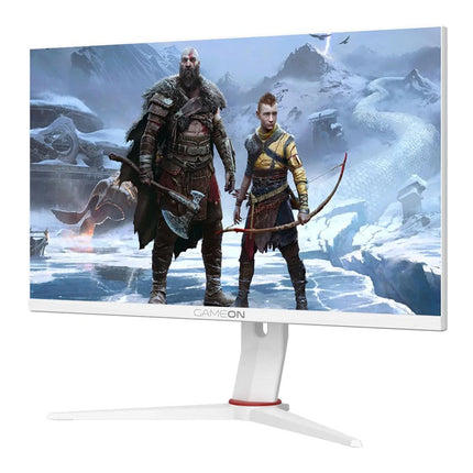 GAMEON GOA24FHD180IPS Artic Pro Series 24" FHD, 180Hz, MPRT 0.5ms, Fast IPS Gaming Monitor (Support PS5) - White