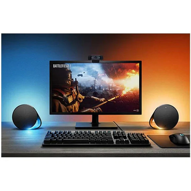 Logitech G560 Lightsync PC Gaming Speakers, USB (Wired) - Black